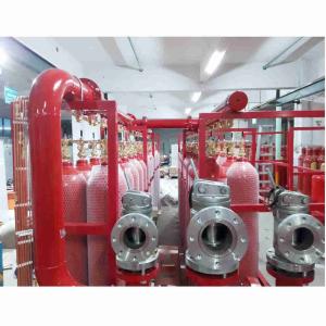 China HFC-227ea FM200 Gas Fire Extinguishing System High Safety Environmentally Friendly factory