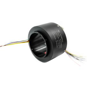 China 80 mm Hole Size Slip Ring Routing 5A Per Wire factory