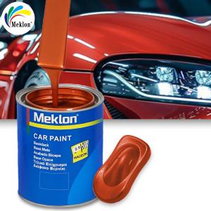 China 2K Orange Car Paint Top Coat For Car Paint Manufacturers factory