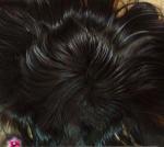 Men's Toupee, Brazilian Virgin Hair Toupet Invisible Fine Mono with PU around