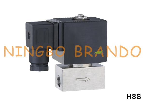 110 bar High Pressure Stainless Steel 316 Solenoid Valve 1/8'' 1/4'' 3/8'' 1/2''