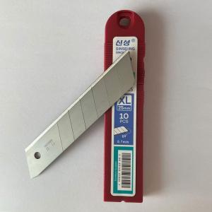 China SK2 Carbon Steel 7 Segments 25mm Cutter Blades With 60 Degrees Blade Tip Angle factory