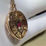 Bi Serpenti series Snakeheads Necklace 18k gold white gold yellow gold rose gold