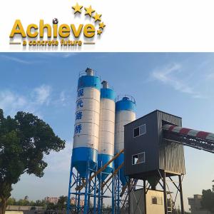 China Double Horizontal Shaft Concrete Mixer 6.5T For HZS60 Batching Plant factory