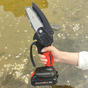 4 Inch 21v Handheld Mini Chainsaw Brushless Motor Mini Single Hand Chainsaw