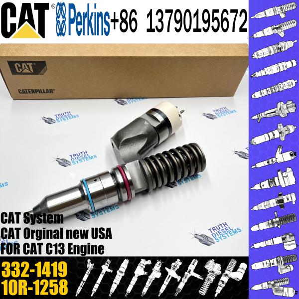 Excavator parts common rail injector 332-1419 10R-1258 317-5278 212-3465 for C13