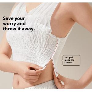 OEM Disposable Upgrade Breastfeeding Bra Integrated Anti Overflow Nursing Pads