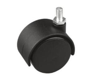 China Screw Furniture Caster Wheels With Brakes , Office Chair Caster Wheels factory