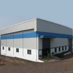 Large Span High Strength Portal Frame Steel Structure Warehouse