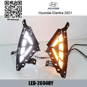 China Hyundai Elantra 2021 Car LED DRL day time running lights driving daylight factory