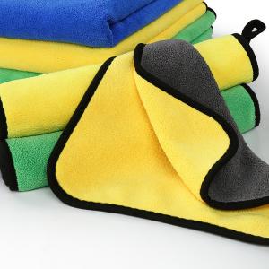 China Thick Coral Velvet Car Towel Made of Polyester Fiber for Soft and Cleaning Experience factory