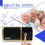Personal LED Flashlight HIFI Portable FM Radio Digital Music Mp3 Player Speaker