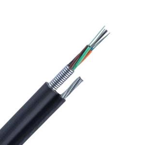 China PE GYTC8S 12Core Self Supporting Outdoor Fiber Optic Cable factory