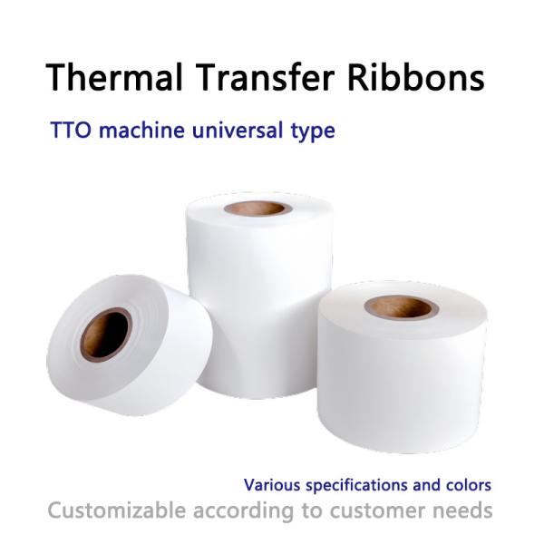 China Thermal transfer ribbon, W=100.0mm, white, 300m factory
