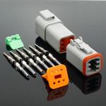 DT06-2S DT04-2P Industrial Electrical Connector 12V 24V DT Connector 2 Pin 6 Pin