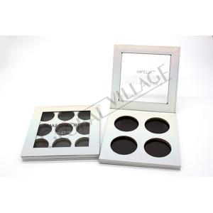 Holographic Paper Empty Magnetic Eyeshadow Palette Makeup Pan Customized
