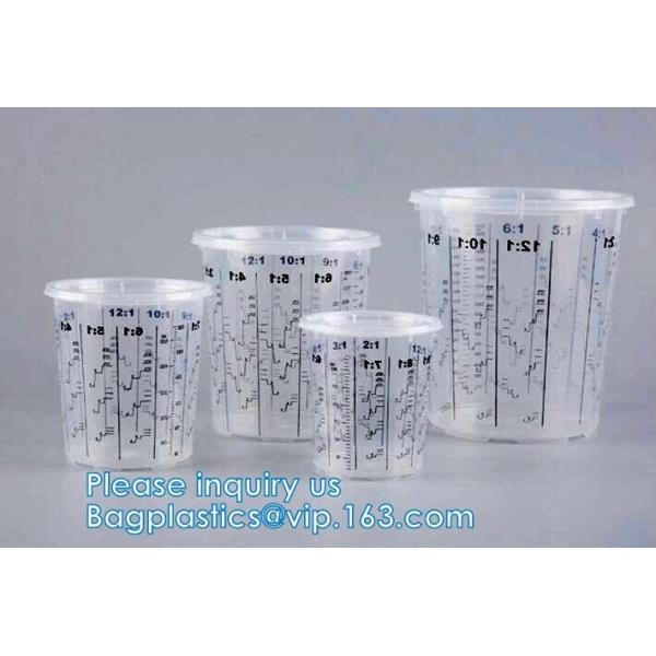 China DISPOSABLE REFILLS, Automotive Spray Cup Paint Hard Cup, Gun Cups, Paint Mixing Cups, SPRAY CUP SYSTEM factory