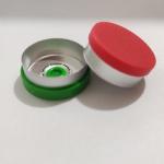 32mm Vial Flip Off Caps Embossed Debossed polypropylene aluminum Vial Cap