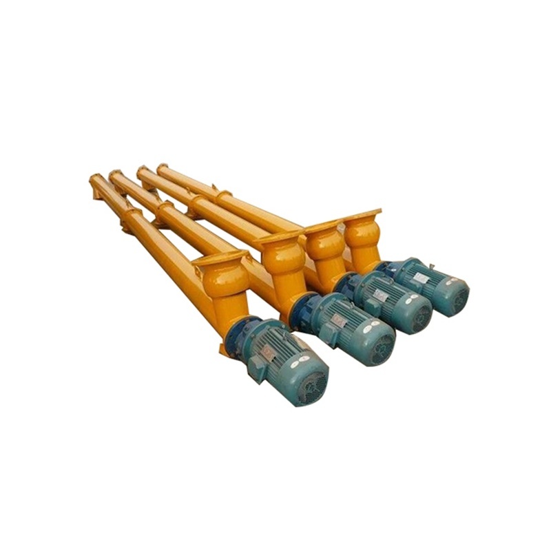 OEM Custom Stainless Steel Small Cement Flexible Spiral Screw Auger Conveyor