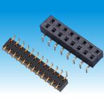 Bottom Entry Female Header Connector Height 3.5 Dual Row SGS Certification