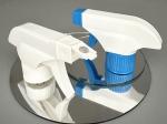 Non Spill Plastic Colorful Trigger Sprayer Variety Shapes for Home Cleaning