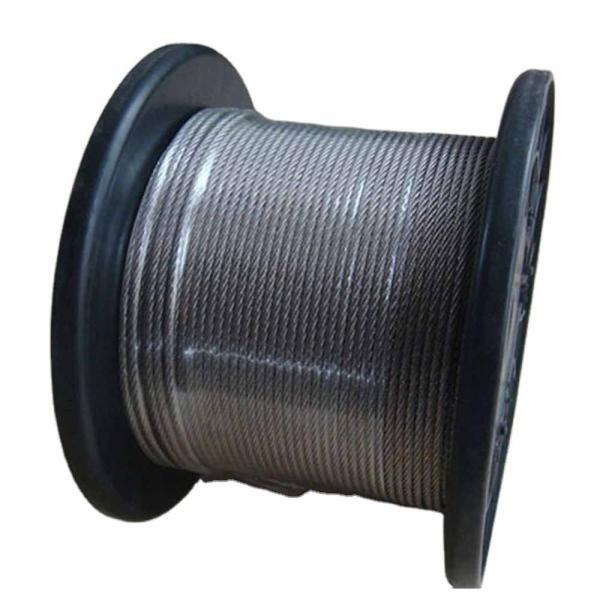 Galvanized Finish 7x19 16mm Stainless Steel Wire Rope Cable for Drawn Wire Needs