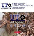 High capacity low noise Wood Shredding Machine, waste crusher, tree root