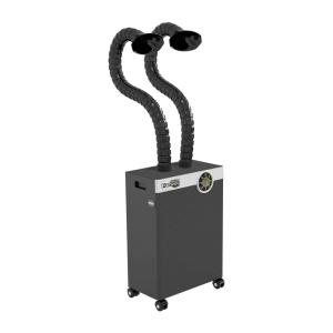 China 3 Layers Solder Fume Extractor 150-350W 2 Ducts XS350-2S Quick Filter Replacement factory