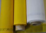 White / Yellow 100% Monofilament Polyester Mesh For Textile Printing 120T - 34