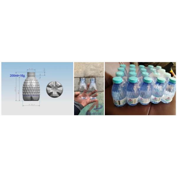 SUS316 8000BPH Spring Water Bottling Line ROAL Capping 120mm Bottle