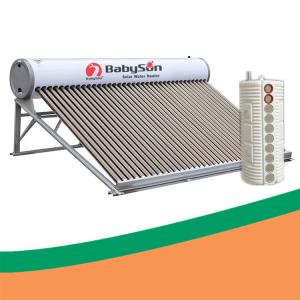 China Vietnam Market Solar Water Heater Plastic Tank Low Pressure Solar Water Heater factory