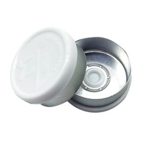 Pharmaceutical Injection Glass Bottle flip off caps 20mm Without Logo Printing
