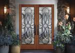 Security Tempered Curve Flat Toughened Beveled Edge Glass Secure
