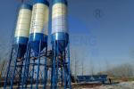 Belt Type HZS60 Concrete Batching Plant Double Horizontal Shaft Forced Js1000