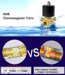 BRASS water solenoid valve