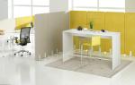 9mm 15mm Acoustic Office Dividers Polyester Acoustic Panel Divider