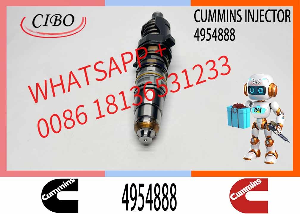Diesel Engine Fuel Injector Nozzle OEM 4954888 For Cummins QSX15 ISX15 Engine