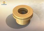 CNC Machining Flanged Bronze Bushings Rust Resistant Non Standard
