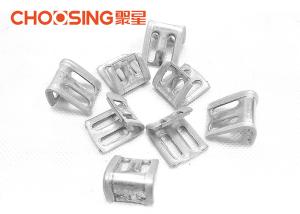 China Silver Color Furniture Spring Clips High Strength Metal Zinc Plating Materials factory