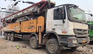 China Hydraulic Process 2015 XCMG Concrete Pump Truck Green Tech for Zero-Emission Solutions in Global Infrastructure factory