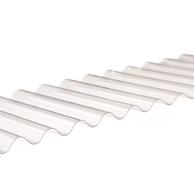Greenhouse Clear Polycarbonate Plastic Roof Sheets , Awning Polycarbonate Sheets Waterproof