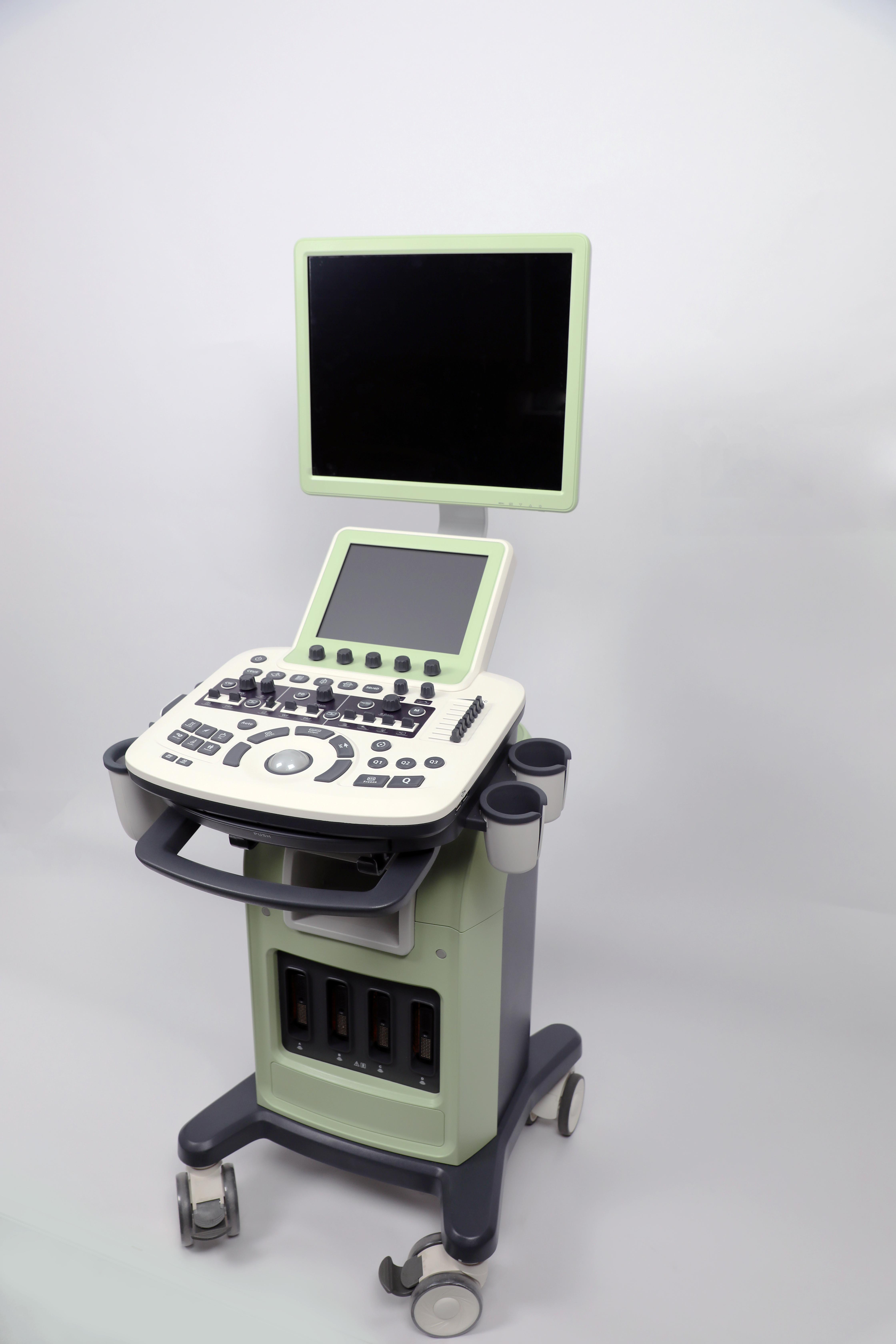 Zoncare 3D/4D Trolley Medical Digital Color Doppler Ultrasound System for Hospital