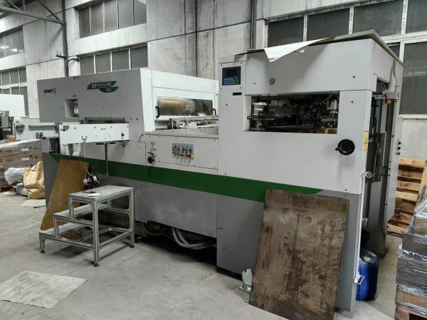BOBST SP-102 Automatic Die Cutting & Creasing Machine, Max Die Cutting Size
