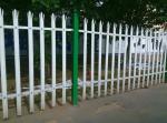 powder coated Metal Palisade Fence for Public Sites