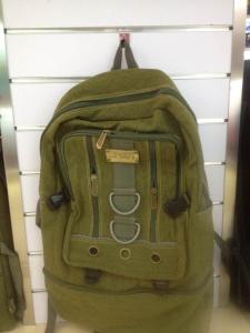 China Fashion canvas backpack mountain hiking bags factory