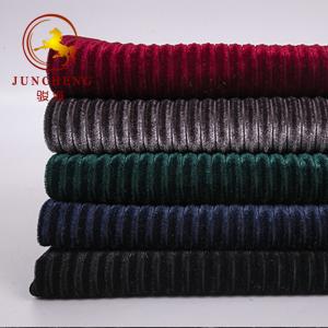 China 2018 hot sale spandex corduroy velvet for fashion dress and pant factory