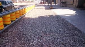 China Traffic Safety Eva Buckets Rolling Anti Crash Guardrail Road Roller Barrier factory