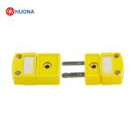 Thermocouple Type K Middle Size Connector Round Chromel Alumel Pin Thermometer