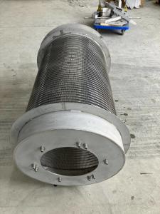 China Efficient Stainless Steel Drum Screen Ideal For Liquid Solid Separation factory