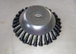 230mm Weed Brush For Trimmers , Brush Cutter With 25.4 Mm Mount Brush